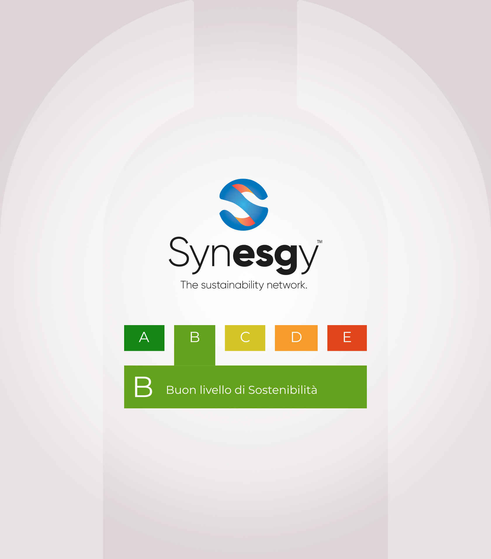 Synesgy Certificate for Sustainability